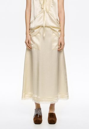 LINEA A BOLSILLOS - Maxirok - beige