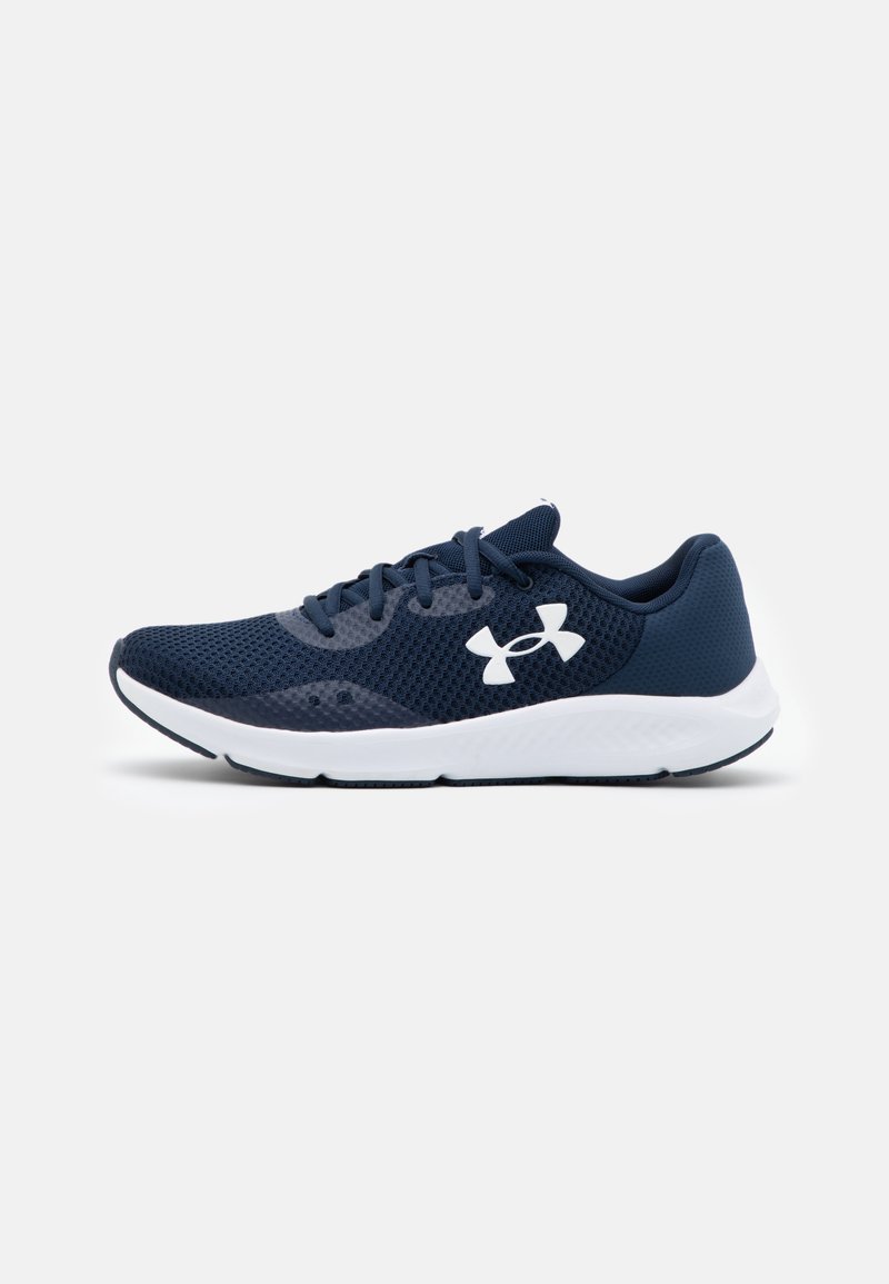 Under Armour CHARGED PURSUIT 3 - Bėgimo batai plentui - academy/white