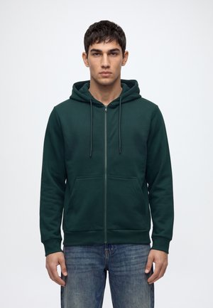 Jack & Jones, JJEBRADLEY SWEAT ZIP HOOD NOOS - Zip-up sweatshirt - Green