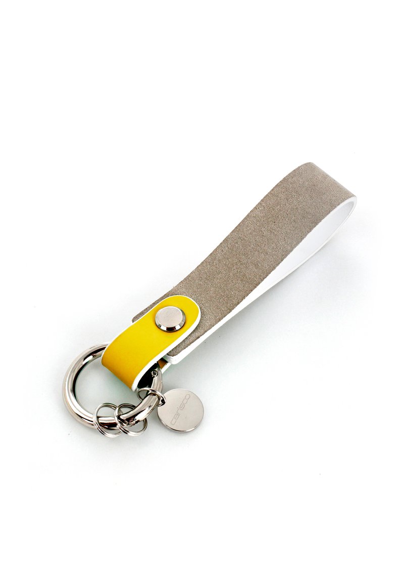 Herren Geldbörsen | carisco LOOP Schlüsselanhänger grau gelb/grau - YK38097 Herren Geldbörsen | carisco LOOP Schlüsselanhänger grau gelb/grau - YK38097