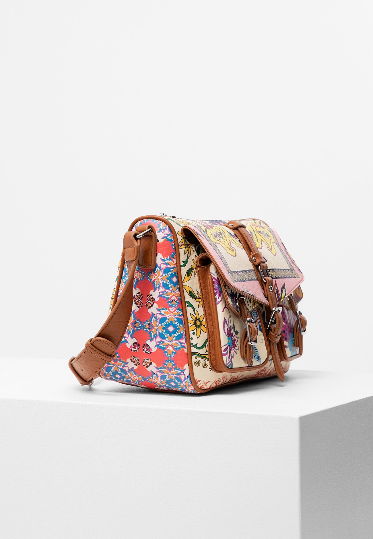 Desigual BOLS PINK BOHO LIVERPOOL - Bandolera - pink/rosa - Zalando.es