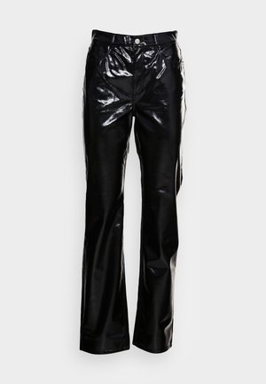 Trousers - black dark