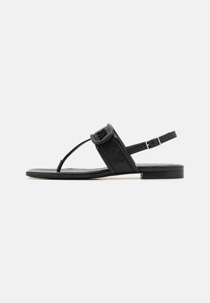 T-bar sandals - nero