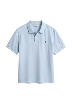 GANT, REG SHIELD SS PIQUE POLO - Poloshirt - fresh blue
