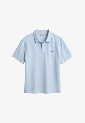 GANT, REG SHIELD SS PIQUE POLO - Polo - fresh blue
