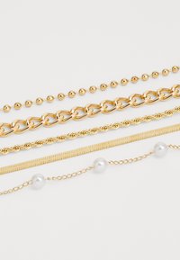 Pieces PCRAJA BRACELET 5 PACK - Armband - gold-coloured