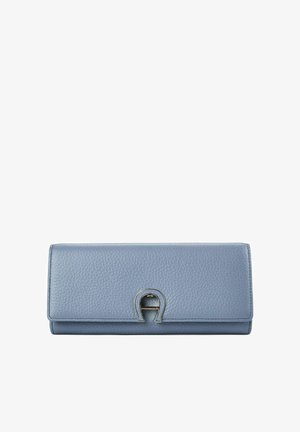 AIGNER, FASHION GELDBÖRSE RFID SCHUTZ LEDER 20 CM - Portefeuille - stormy blue