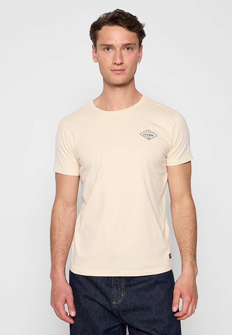 Petrol Industries T-shirt basic crème Petrol Industries T-shirt basic crème