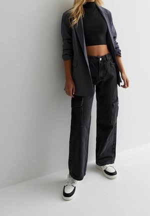 Flared-farkut - black