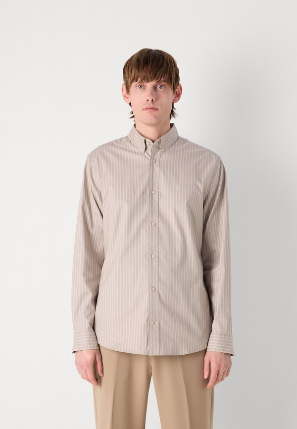 OXFORD STRIPE SHIRT - Shirt - vintage khaki3