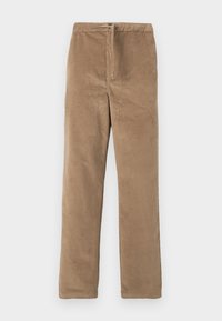 MEN DRAWSTRING TROUSER - Auduma bikses - brown