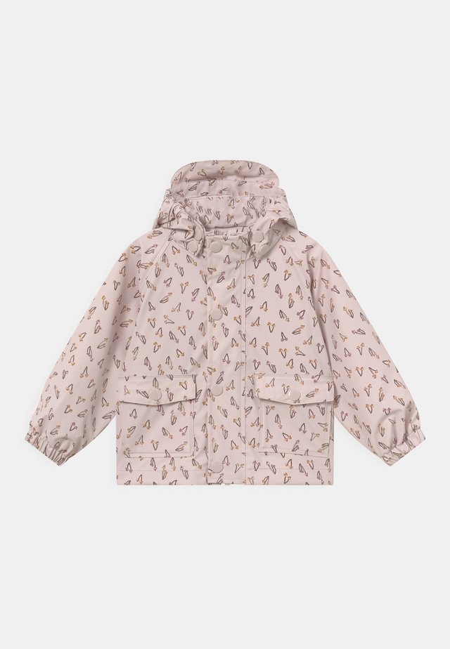 JULIEN UNISEX - Waterproof jacket - mauve chalk