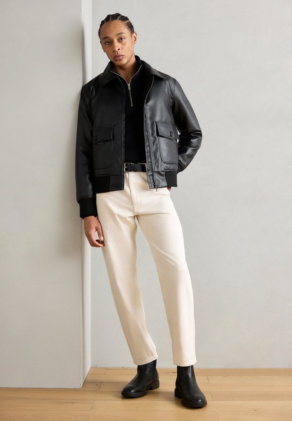 PANTS - Jeans Tapered Fit - natural ecru3