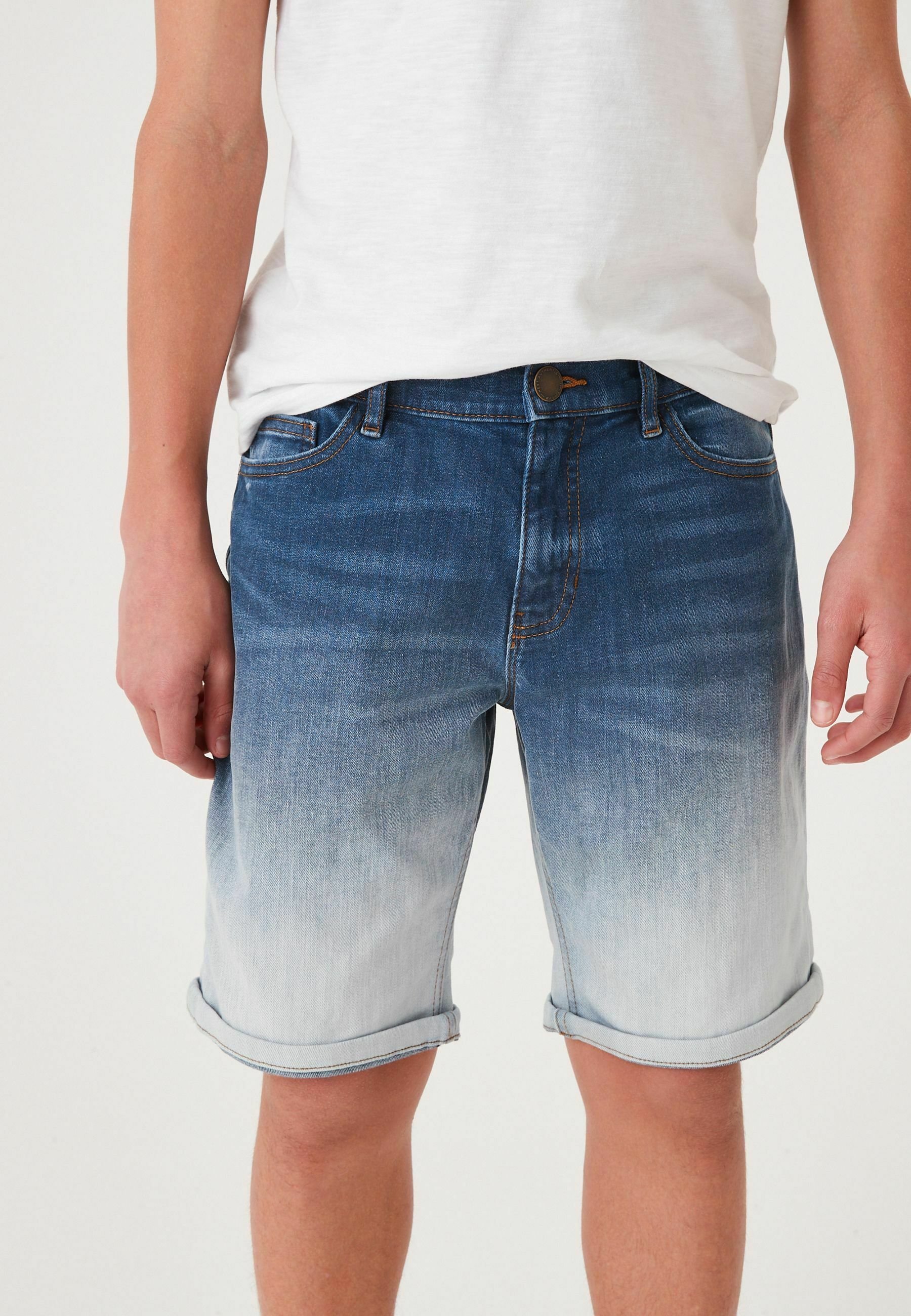 Next CUSTOMISED - Jeans Shorts - blue 