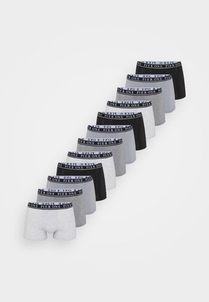 12 PACK - Boxerbriefs - black/dark grey melange/light grey melange/slate grey