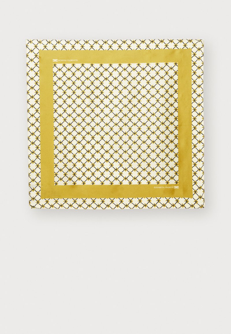 Elisabetta Franchi WOMENS FOULARD - Foulard - lemonade/curry/graphite
