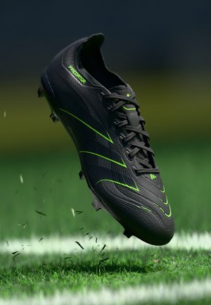 adidas Performance PREDATOR LEAGUE - Firm-ground football boots - core black/carbon/lucid lemon