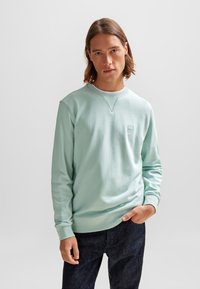 BOSS Melegítőfelső - turquoise aqua