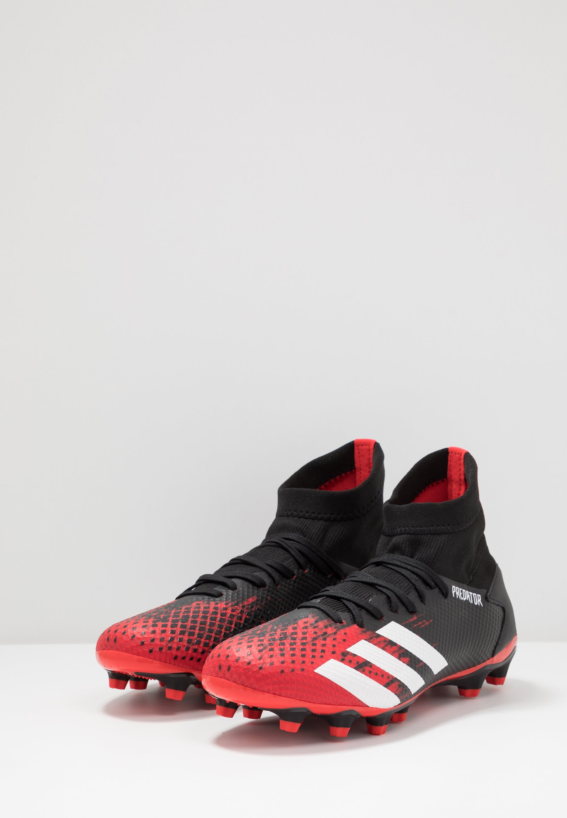 adidas Performance PREDATOR 20.3 FG - Fotballsko - core black/footwear white/active red adidas Performance PREDATOR 20.3 FG - Fotballsko - core black/footwear white/active red