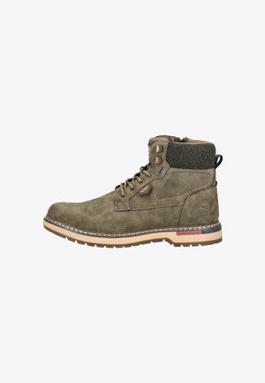 Dockers by Gerli, STIEFELETTE - Veterboots - khaki