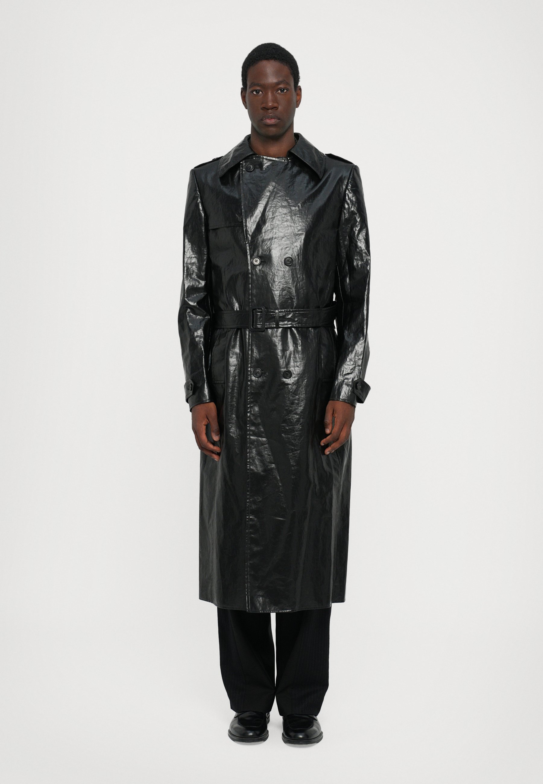 MM6 Maison Margiela Trenchcoat - black - Zalando