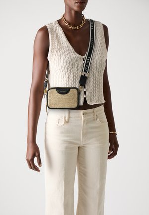 BARIA MINI WEBBING CAMERA BAG - Cross body bag - black