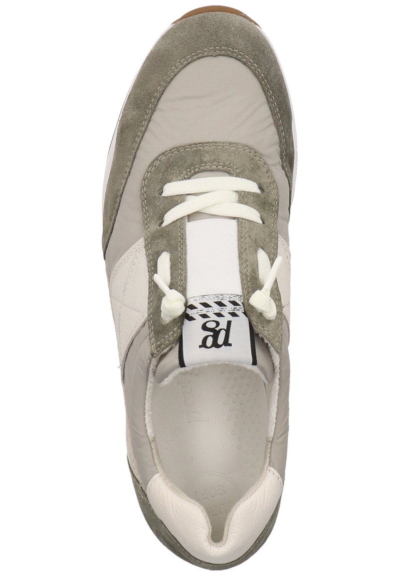 Damen Sneaker | Paul Green Sneaker low helles oliv/hellgrau/oliv - LX07128 Damen Sneaker | Paul Green Sneaker low helles oliv/hellgrau/oliv - LX07128