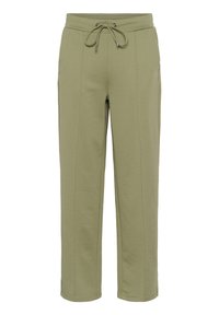 KAJENNY STRAIGHT PANTS - Tracksuit bottoms - oil green