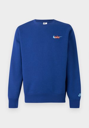 Nike Sportswear, CLUB CREW - Суитшърт - deep royal blue/football blue/safety orange