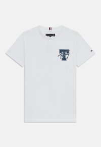 Tommy Hilfiger - VARSITY GRAPHIC UNISEX - Camiseta estampada - white Imagen en miniatura 1