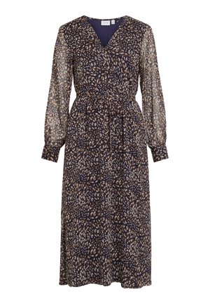 VILA, Midi VIFALIA Long sleeved - Robe de jour - rhodonite