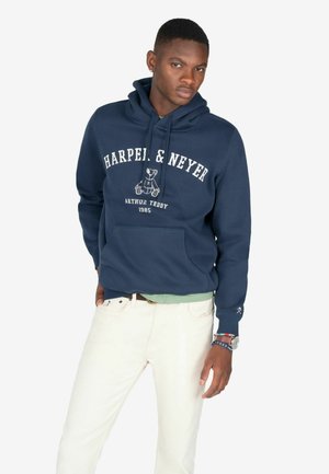 Felpa con cappuccio - navy blue