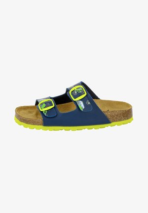 LICO Pantolette flach - blue