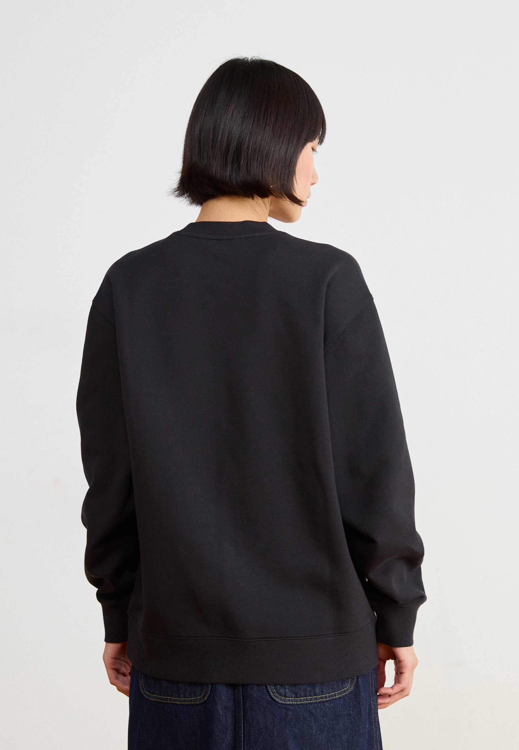 Carhartt WIP RIVET SCRIPT - Sweatshirt - black/silver/noir
