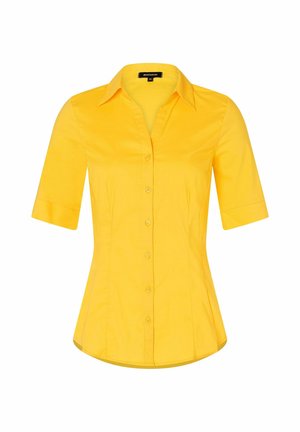 STRETCH  - Button-down blouse - gelb