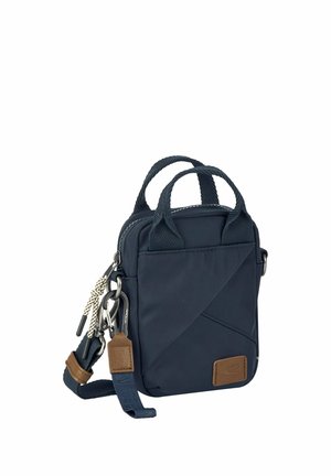 camel active AURUM HANDYTASCHE MIT VERSTELLBARER SCHULTERRIEMEN - Mobiltaske - dark blue