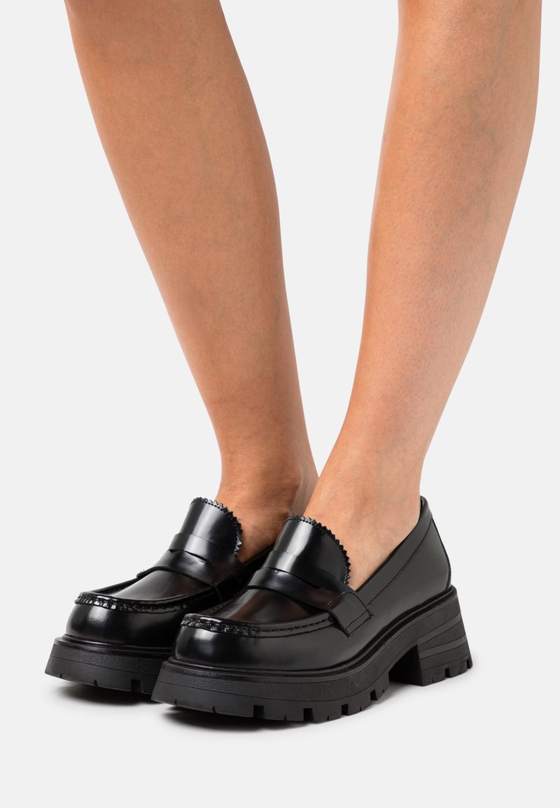 Zign LEATHER Slipons black Zalando.co.uk