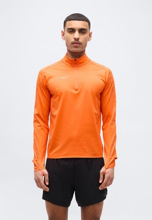 GLIDETECH QUARTER ZIP - Bluză cu mânecă lungă - lava