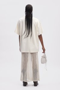 Gestuz JIO OVERSIZE TEE - Osnovna majica kratkih rukava - birch