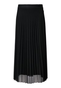 comma MIT ELASTISCHEM BUND - Faltenrock - schwarz