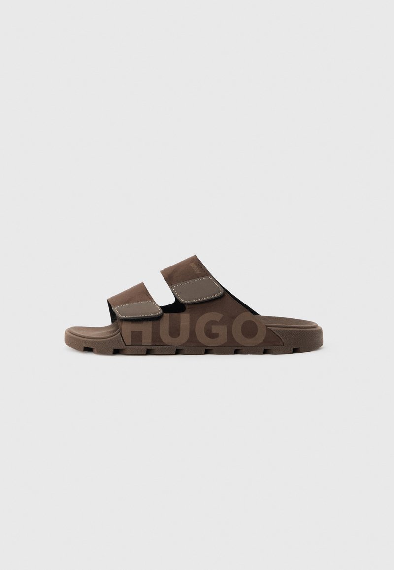 HUGO EVANDER - Sandalias planas - open brown/marrón - Zalando.es