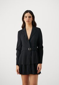 LIU JO ABITO CORTO PIEGHE - Robe chemise - nero
