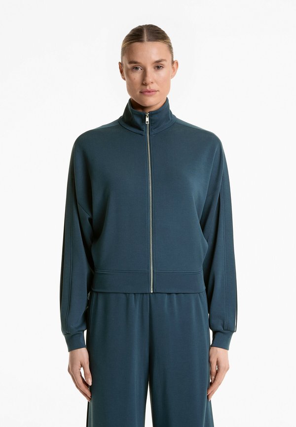 SOFT TOUCH CONTRAST SIDE PLEAT - Trainingsjacke