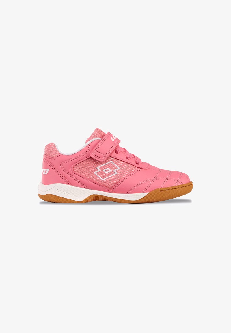 Lotto WHIZZER LOW TOP - Sneaker low - fr.pink white