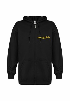AMORPHIS BORDERLINE HOODIE - Zip-up sweatshirt - black