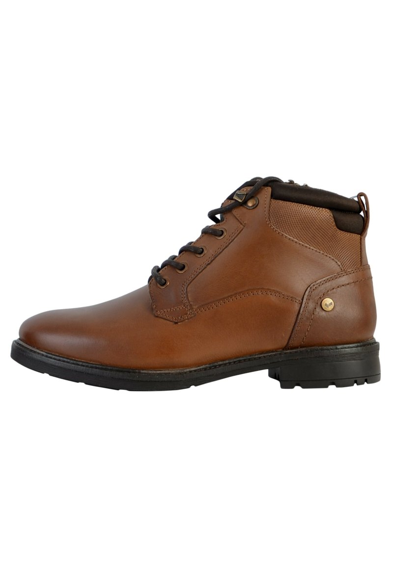 Kaporal BOTTES CUIR KAPORAL GADOL - Botines con cordones - tan