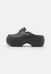 Crocs - STOMP LOAFER UNISEX - Pantoletai su kulnu - black Miniatiūros vaizdas 1