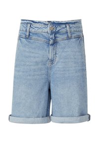 BERMUDA-RISE BARREL - Jeansshort - hellblau