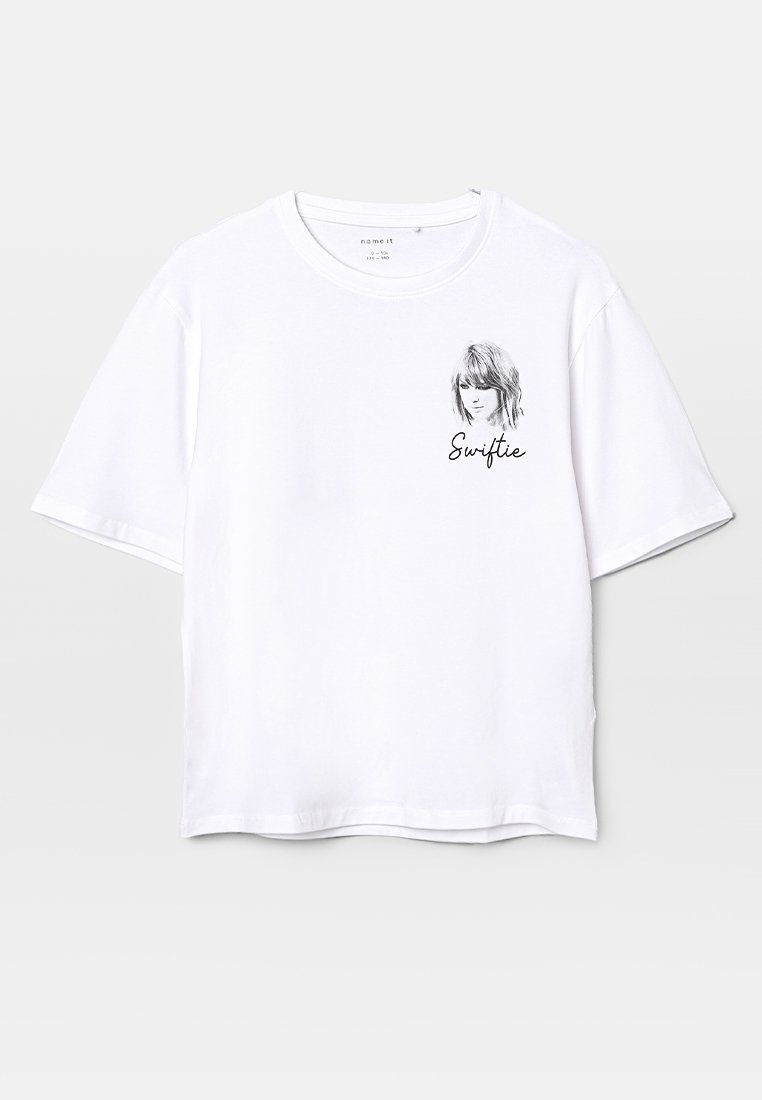 name it T-shirt print wit