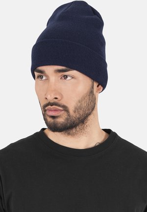 YUPOONG HEAVYWEIGHT LONG - Adīta cepure - navy